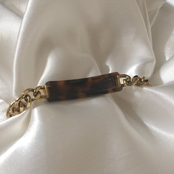 Michael Kors ID Bracelet Tortoise Shell Accent - Picture 4 of 4